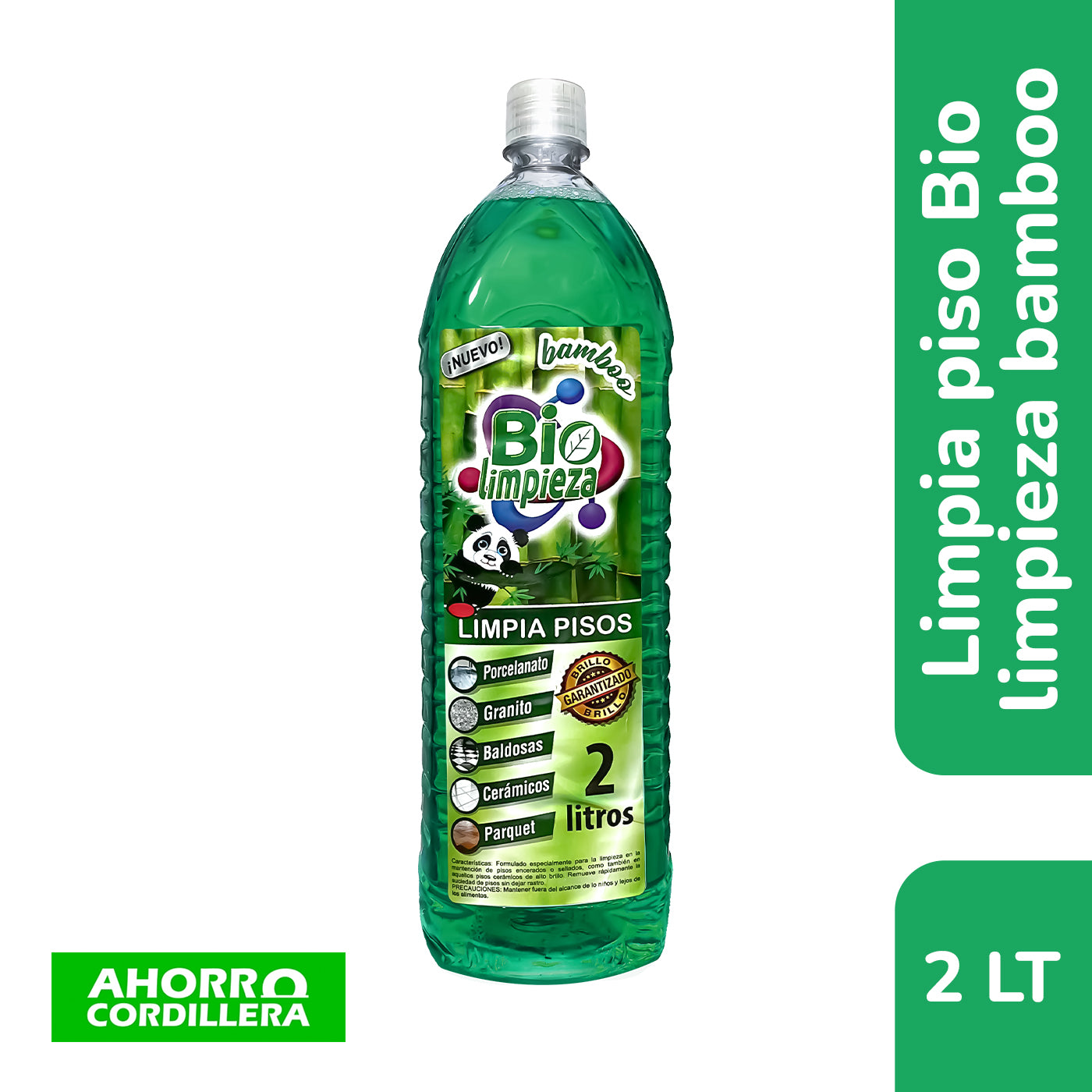 Limpia piso Bio Limpieza aroma bamboo 2 lts