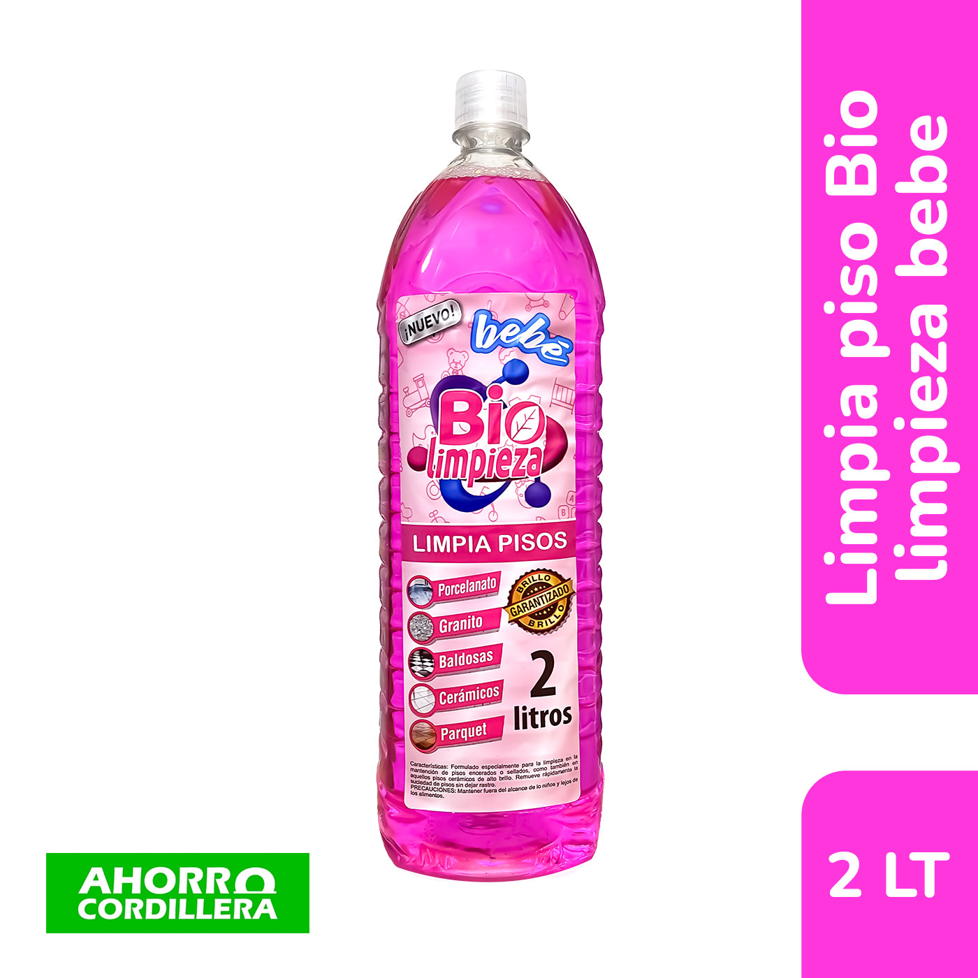 Limpia piso Bio Limpieza aroma bebe 2 lts
