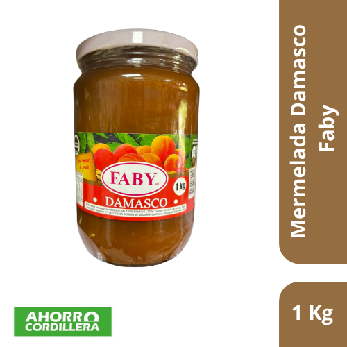 Mermelada Damasco Faby 1 Kg