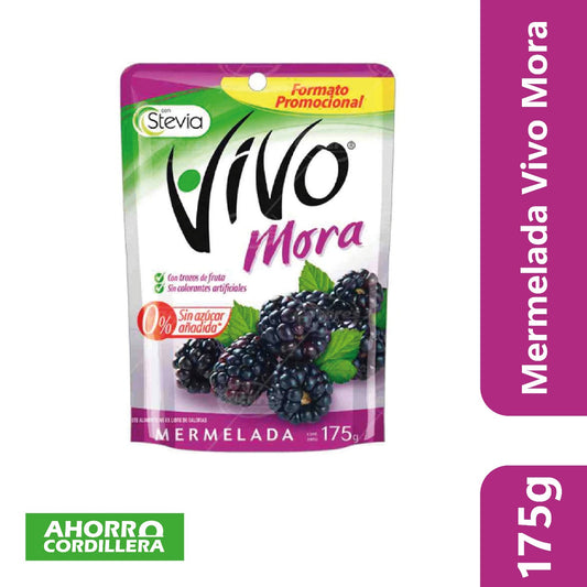 Mermelada Vivo Mora 175 gr