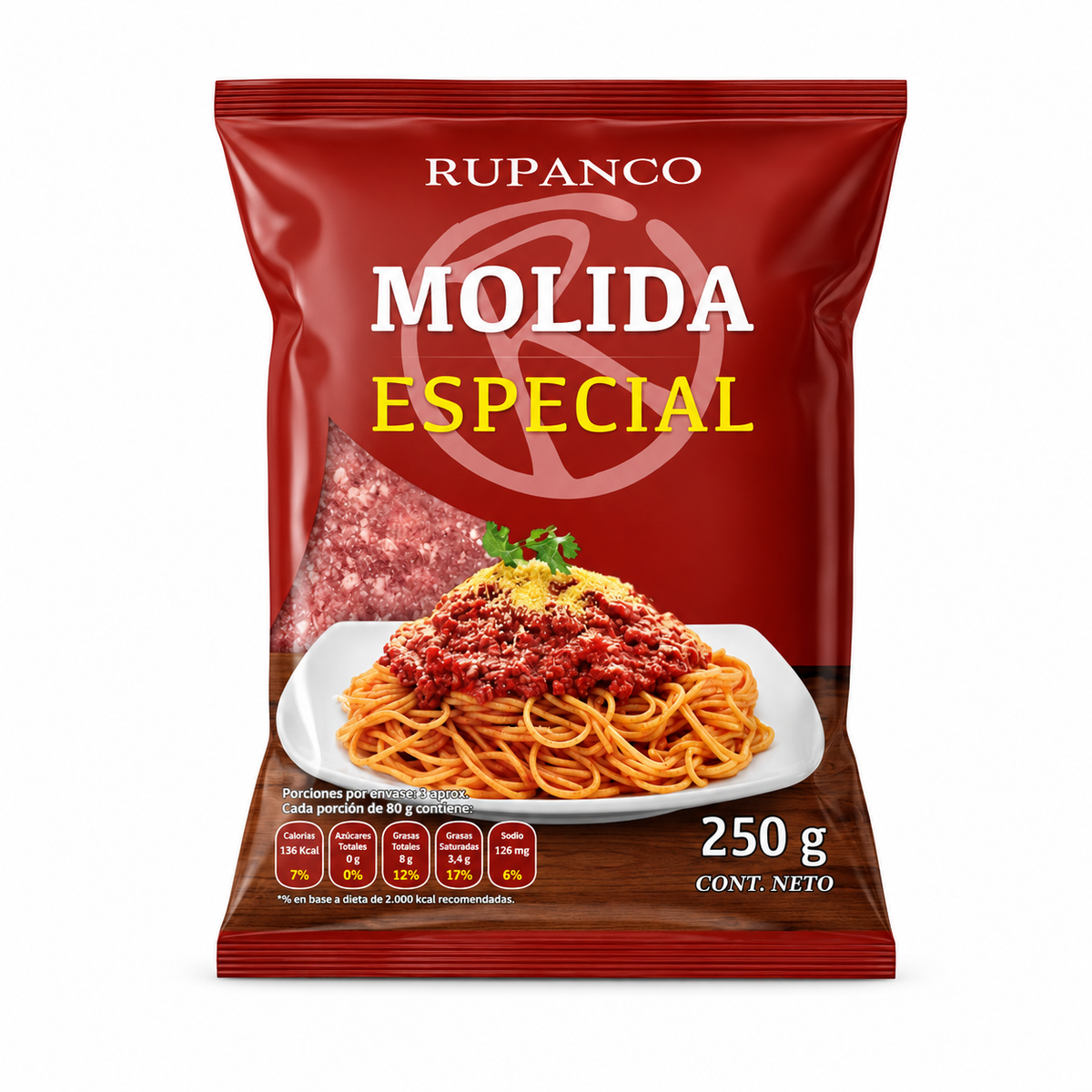 Molida especial Rupanco 250 gr