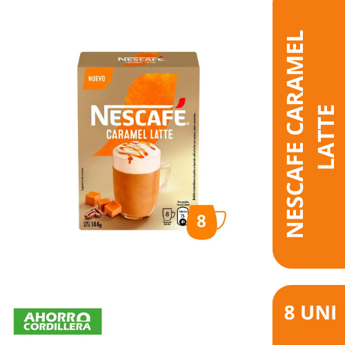 Nescafe Caramel Latte Pack 8 unidades