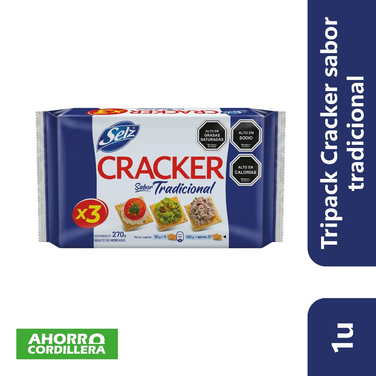 Pack Cracker Selz 270 gr