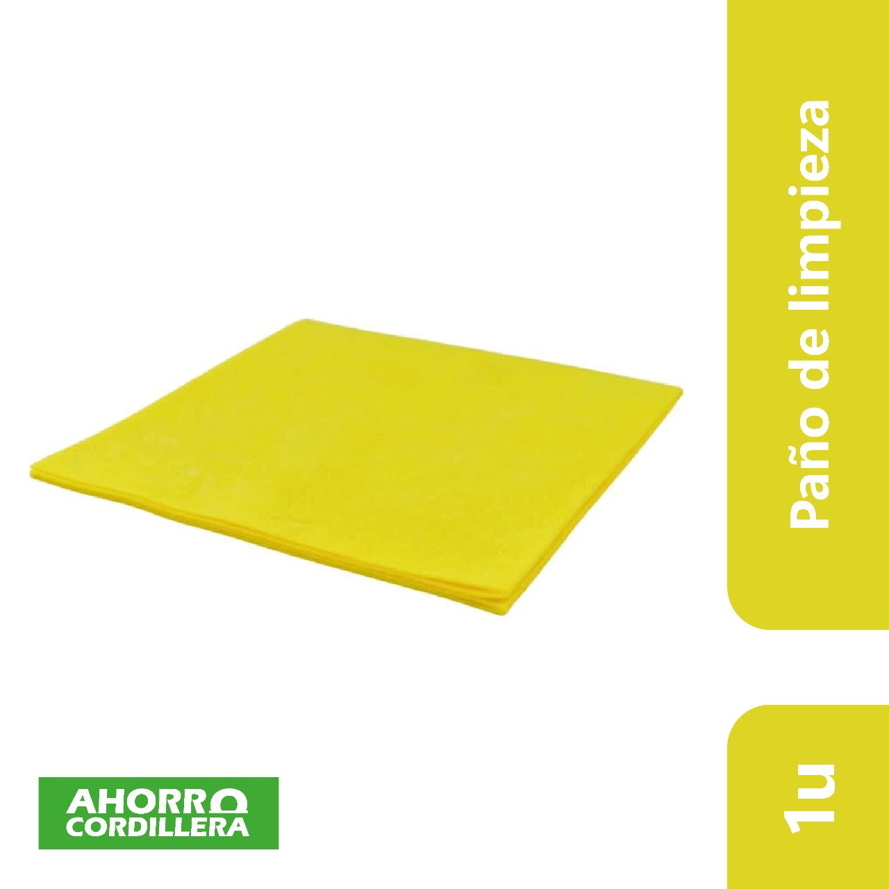 Paño amarillo multiuso