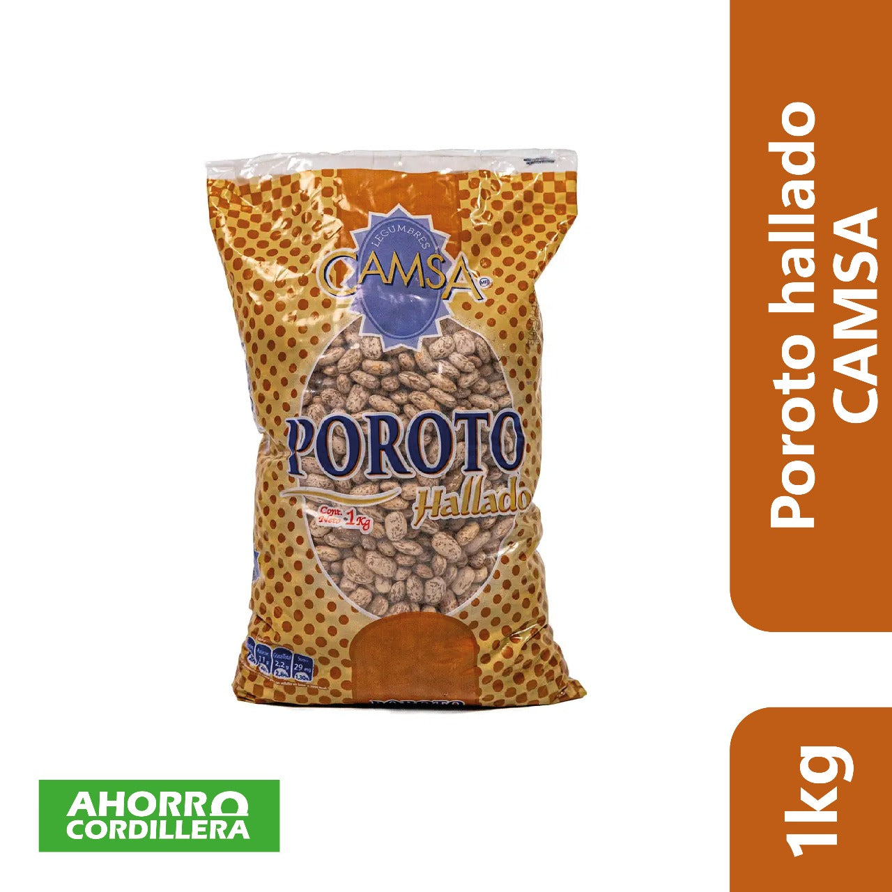Poroto Hallado Camsa 1 kg