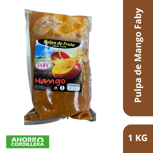 Pulpa de Mango Faby 1 Kg