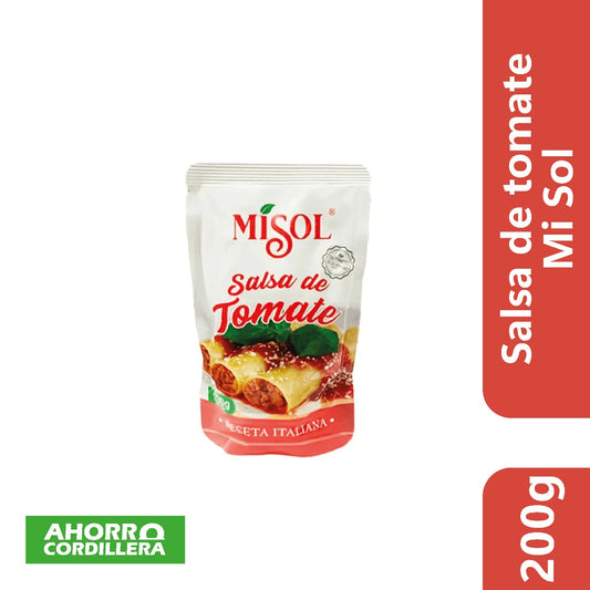 Salsa de tomate Mi Sol 200 gr