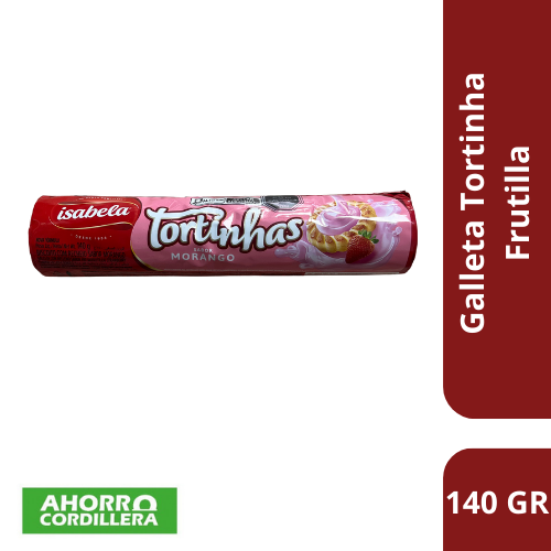 Galletas Tortinhas Frutilla 140 gr