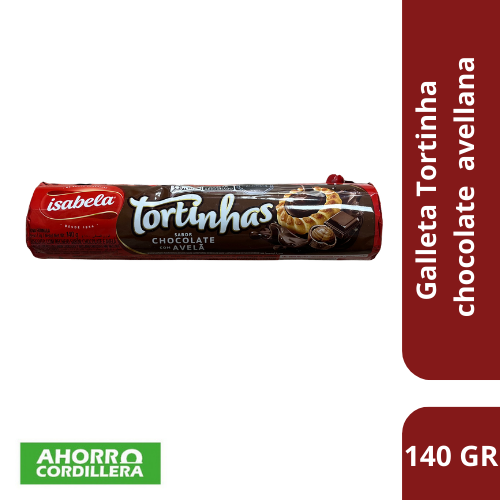 Galleta Tortinha Chocolate Avellana  140 gr